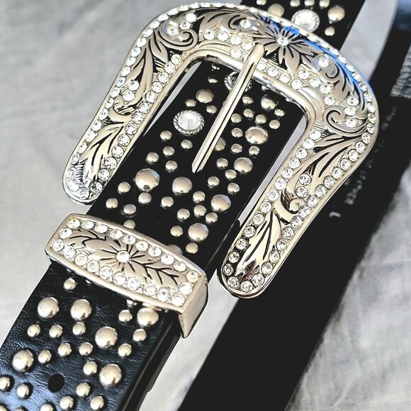 Christine Alexander Studded Rhinestone Belt - Picture 1 of 6